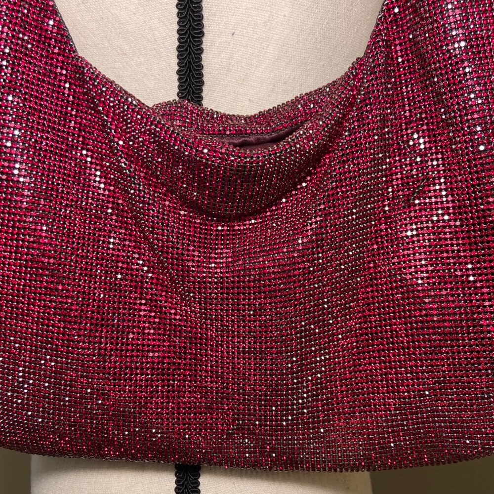 EXTREMELY RARE-CHERRY RED KARA HANDBAG - Picture 2 of 6